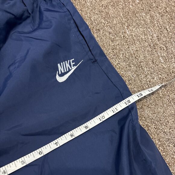 Vintage Nike Pants L Blue 70s 80's Made in Japan Track Athletic Nylon Jogger - Picture 7 of 12